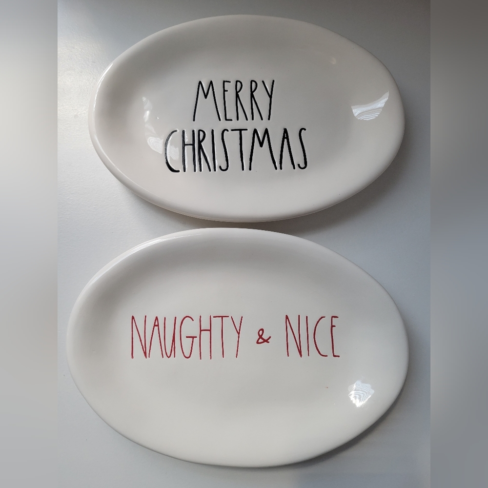 Rae Dunn CHRISTMAS Ovals